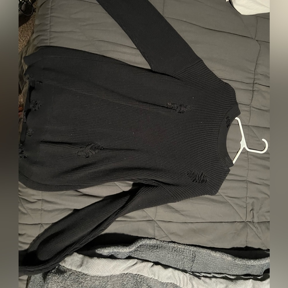 Black sweater